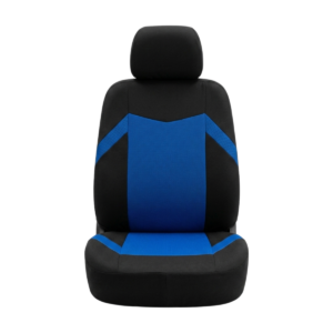 FORRO DE ASIENTO POLIESTER NEGRO/AZUL