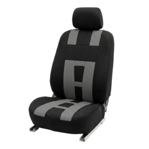 FORRO DE ASIENTO POLIESTER NEGRO/GRIS