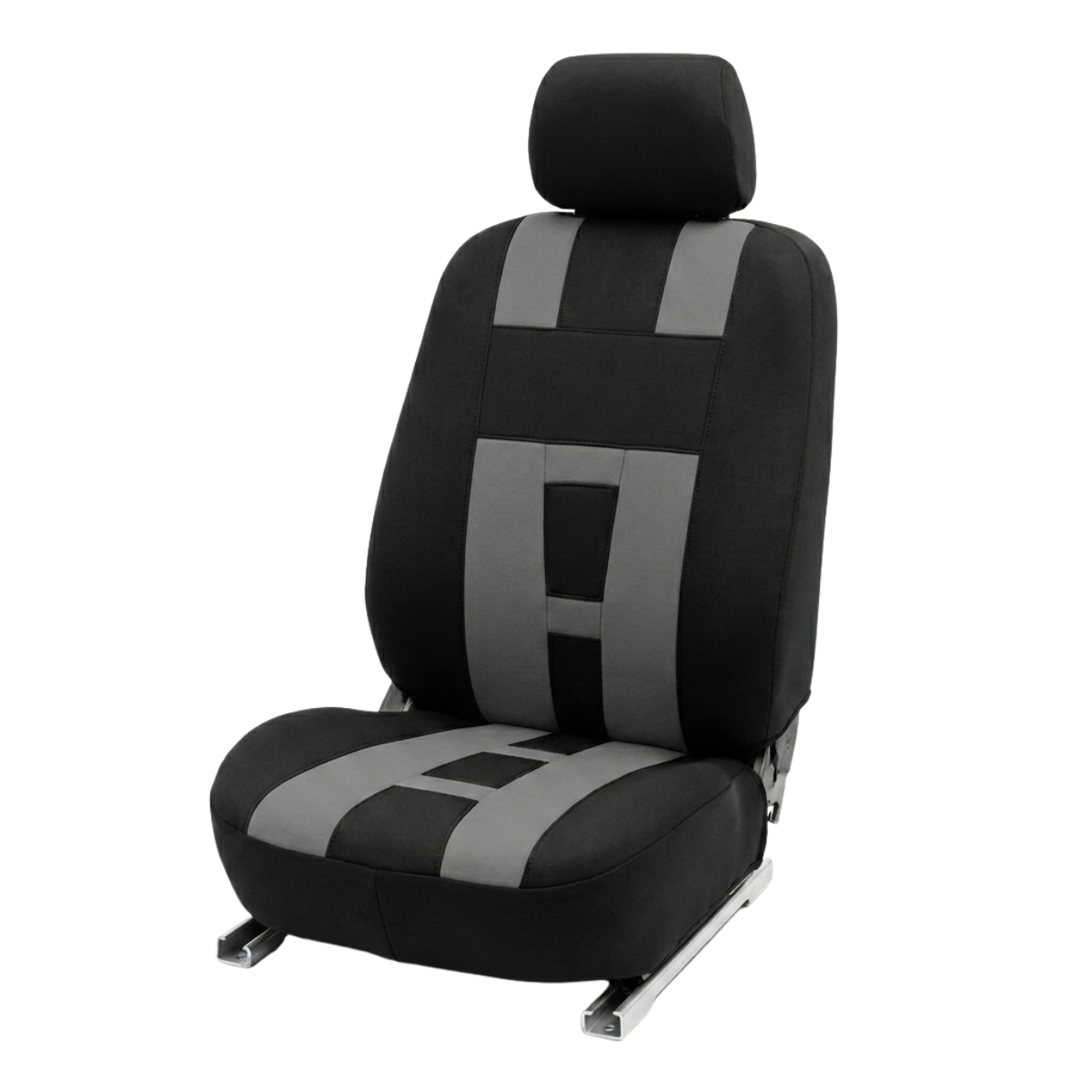 FORRO DE ASIENTO POLIESTER NEGRO/GRIS