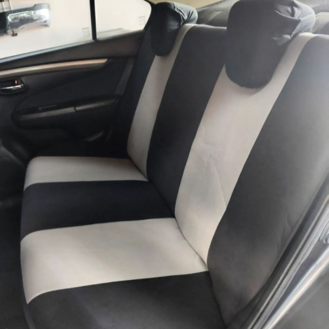 FORRO DE ASIENTO POLIESTER NEGRO/GRIS - Image 2