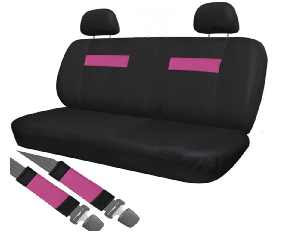FORRO DE ASIENTO POLIESTER NEGRO/FUCSIA - Image 3