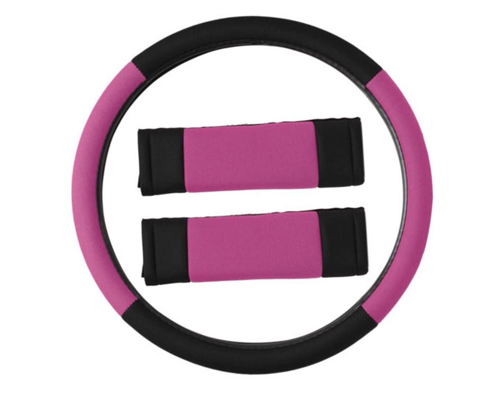 FORRO DE ASIENTO POLIESTER NEGRO/FUCSIA - Image 6