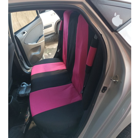 FORRO DE ASIENTO POLIESTER NEGRO/FUCSIA - Image 2