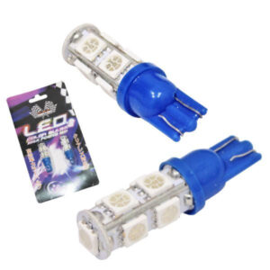 BOMBILLO LED T10 9SMD 5050 AZUL  HIGH POWER
