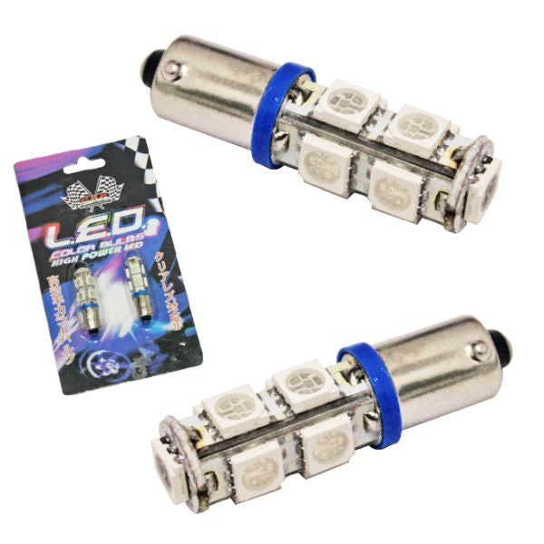 BOMBILLO LED BA9S-25SMD 1210 AZUL HIGH POWER