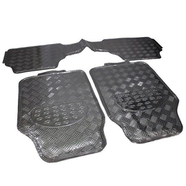 JUEGO DE TAPETES METALIZADOS CARBONO 3PCS - Image 2