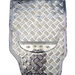 JUEGO DE TAPETES METALIZADOS SILVER 3 PCS