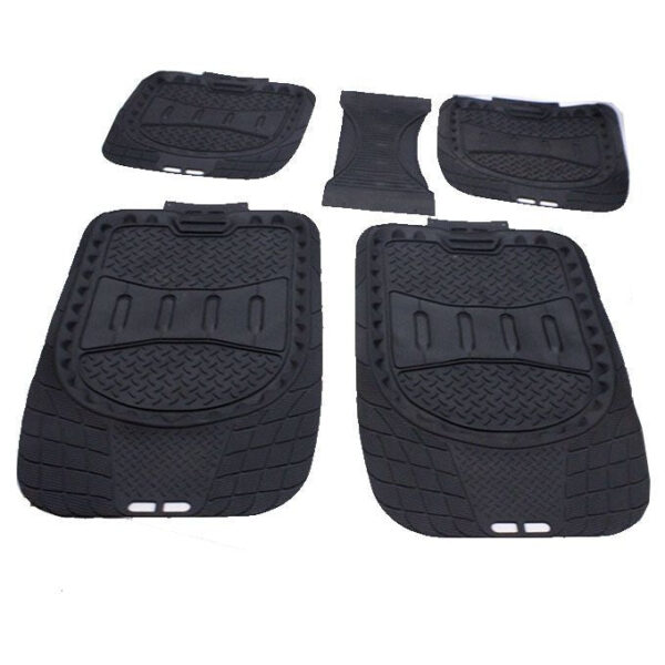 JUEGO DE TAPETES PVC NEGRO 4PCS - Image 2