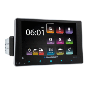 7" DISPLAY MULTIMEDIA 1DIN CHASSIS, FLOATING PANEL, AUTO LINK MIRRORING, SLIM OS, BT BLAUPUNKT