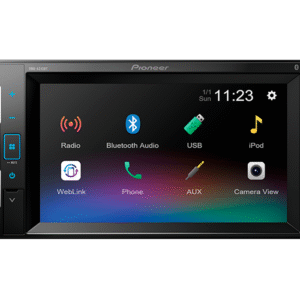 6.2"RECEPTOR PIONEER MULTIMEDIA WBLINK CAST, BLUETOOTH, USB TRASERO, AUX, FULL HD DESDE USB PIONEER