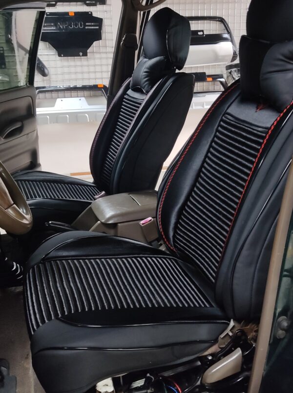 FORRO DE ASIENTO CUERINA SUPER PU NEGRO - Image 2