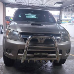 PROTECTOR BUMPER DELANTERO UNIVERSAL ACERO INOXIDABLE