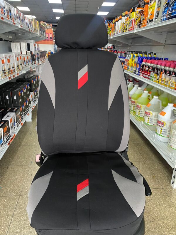 FORRO DE ASIENTO POLIESTER NEGRO/GRIS - Image 3