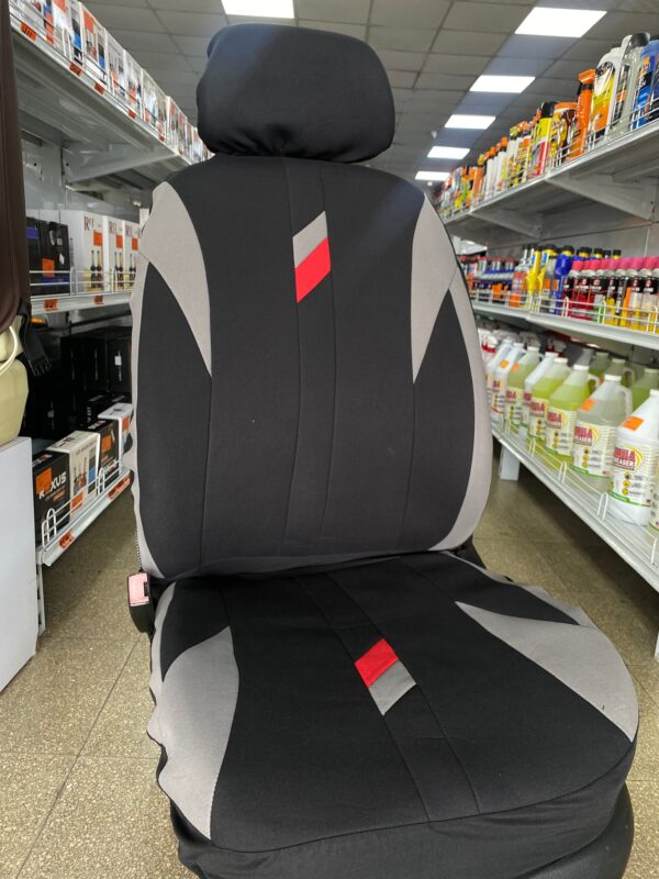 FORRO DE ASIENTO POLIESTER NEGRO/GRIS - Image 6