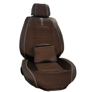 FORRO DE ASIENTO CUERINA-LINO MARRON OSCURO