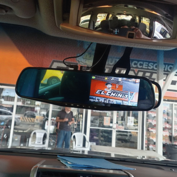 ESPEJO RETROVISOR 4.5" PARA DOBLE CAMARA 1080 - Image 2