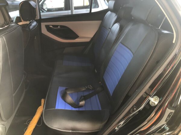 FORRO DE ASIENTO LUXURY-AZUL/NEGRO CUERINA - Image 3
