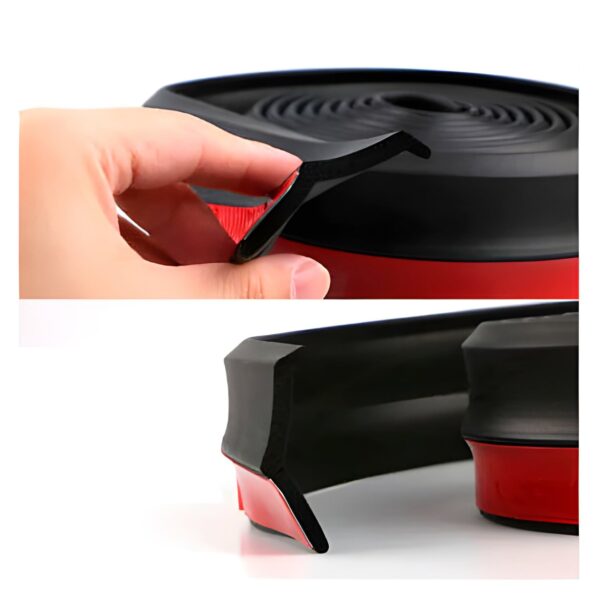 LIP DELANTERO UNIVERSAL 2.5MT NEGRO