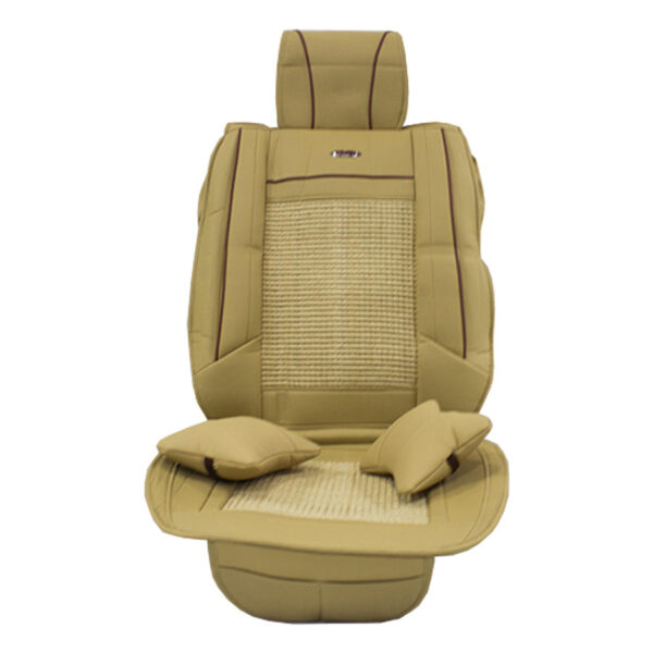 FORRO DE ASIENTO CUERINA MARRON-BEIGE-NEGRO - Image 5