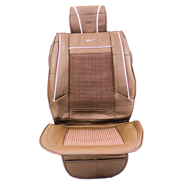 FORRO DE ASIENTO CUERINA MARRON-BEIGE-NEGRO - Image 7