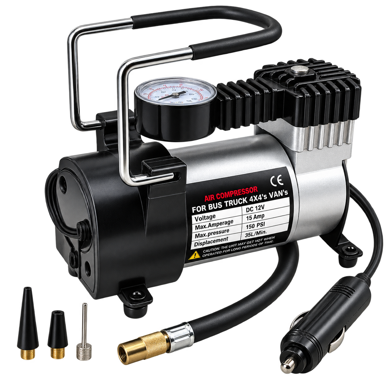 COMPRESOR METAL 250 PSI HEAVY DUTY