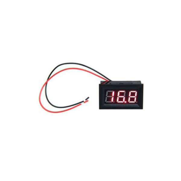 VOLTIMETRO DIGITAL PARA INCRUSTAR EN EL TABLERO
