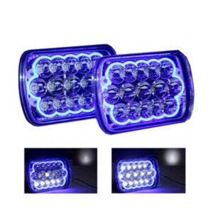 SEALED BEAM LED H4 6054-45W-7" BLANCA/AZUL