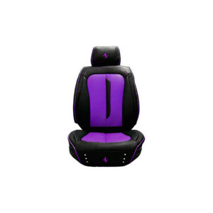 FORRO DE ASIENTO CUERINA CUERINA SUPER DELUXE NEGRO/MORADO