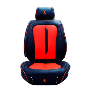 FORRO DE ASIENTO CUERINA CUERINA SUPER DELUXE NEGRO/ROJO