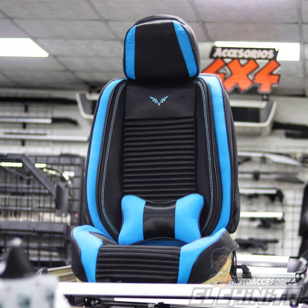 FORRO DE ASIENTO CUERINA SUPER PUNEGRO/AZUL