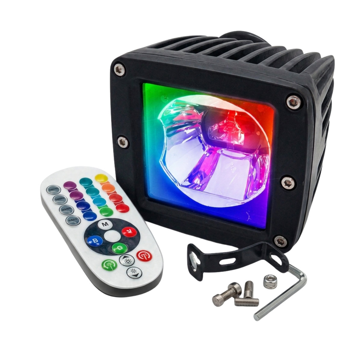 WORKING LED MULTICOLOR CON CONTROL