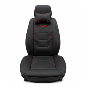 FORRO DE ASIENTO PU CUERINA NEW TECH-NEGRO-ROJO