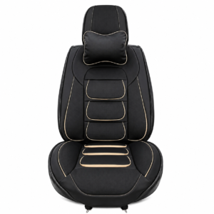 FORRO DE ASIENTO DE CUERINA CONFORT COLOR NEGRO CO