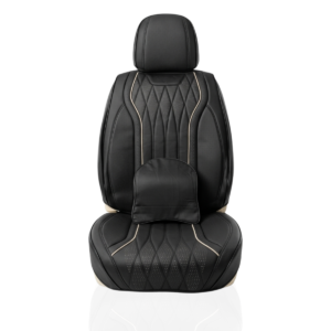 FORRO DE ASIENTO CUERINA NEGRO CON NEGRO