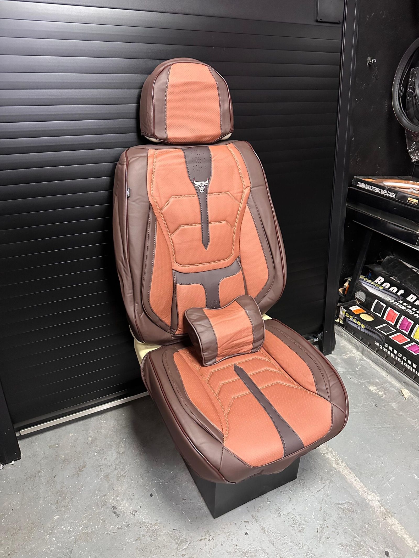 FORRO DE ASIENTO CUERINA BUTACA CAFE - Image 3