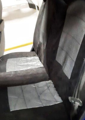 FORRO DE ASIENTO POLIESTER NEGRO/AZUL BUTACA - Image 2