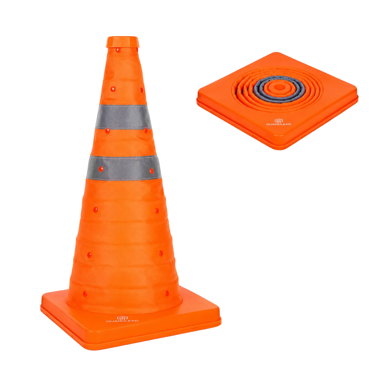 CONO PELIGRO 15" REFLECTIVO