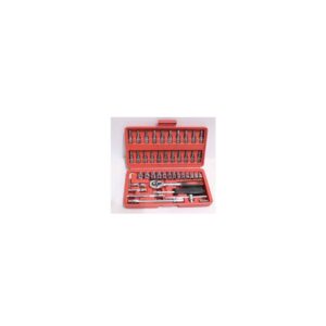 KIT HERRAMIENTAS 46PCS COPAS Y PUNTAS