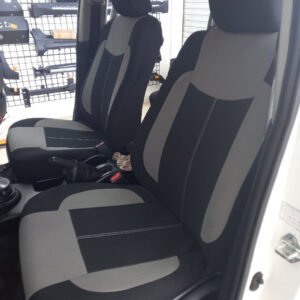 FORRO DE ASIENTO POLIESTER NEGRO/GRIS