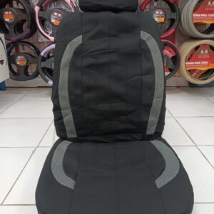 FORRO DE ASIENTO POLIESTER NEGRO/GRIS