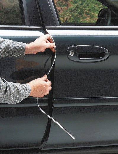 MOLDURA PUERTAS ROLLO CROMADO