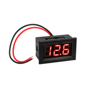 VOLTIMETRO DIGITAL PARA INCRUSTAR EN EL TABLERO
