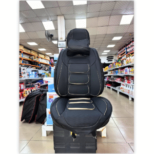 FORRO DE ASIENTO DE CUERINA CONFORT COLOR NEGRO CO