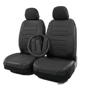 FORRO DE ASIENTO  PRIME-PVC-POLIESTER NEGRO