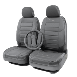 FORRO DE ASIENTO PRIME-PVC-POLIESTER GRIS