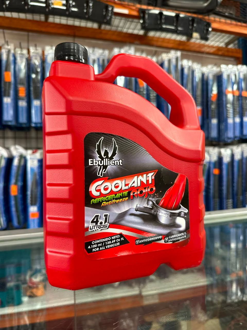 COOLANT REFRIGERANTE ANTIFREEZE ROJO 4.1 LT - Image 2