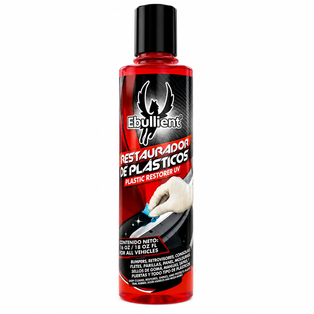 EBULLIENT RESTAURADOR DE PLASTICO 8OZ