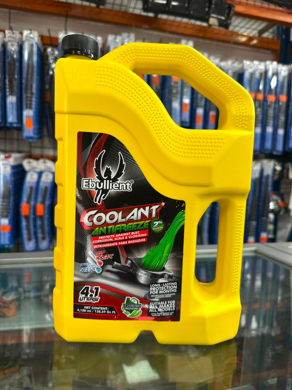 COOLANT REFRIGERANTE ANTIFREEZE VERDE 4.1 LT - Image 2