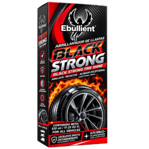 BLACK STRONG ABRILLANTADOR DE LLANTAS 17 OZ