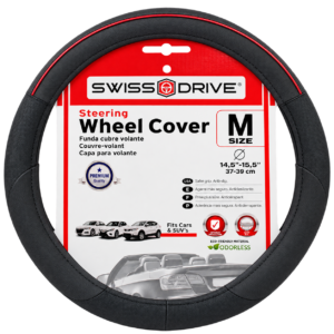 FORRO DE TIMON SWISS DRIVE M COLOR LINE NEGRO LINE